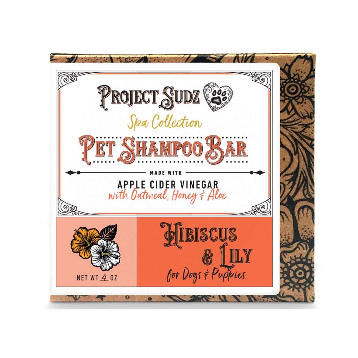 Hibiscus & Lily Spa Collection Shampoo Bar 4 oz