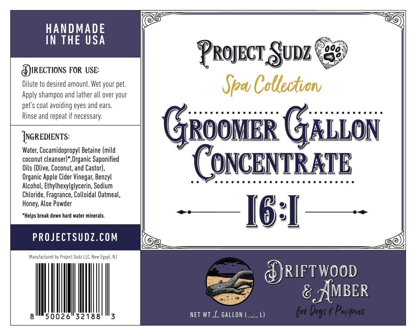 16:1 Groomer Gallon Concentrates