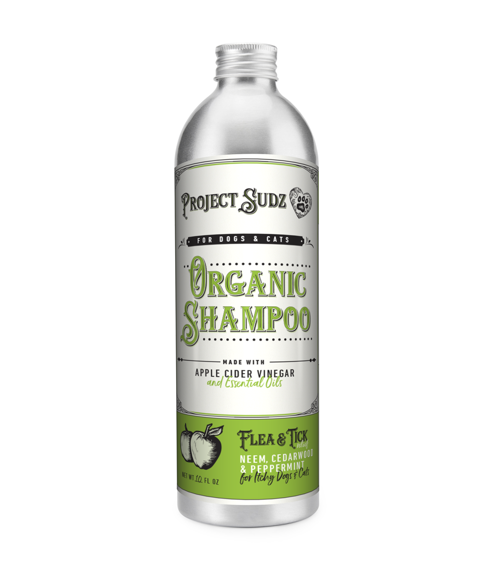 Flea and Tick Liquid Shampoo 10 oz