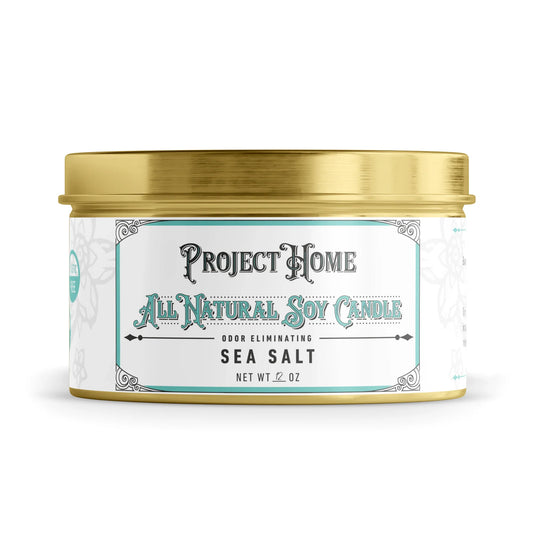 Pet Odor Fighting  Soy Candle Sea Salt