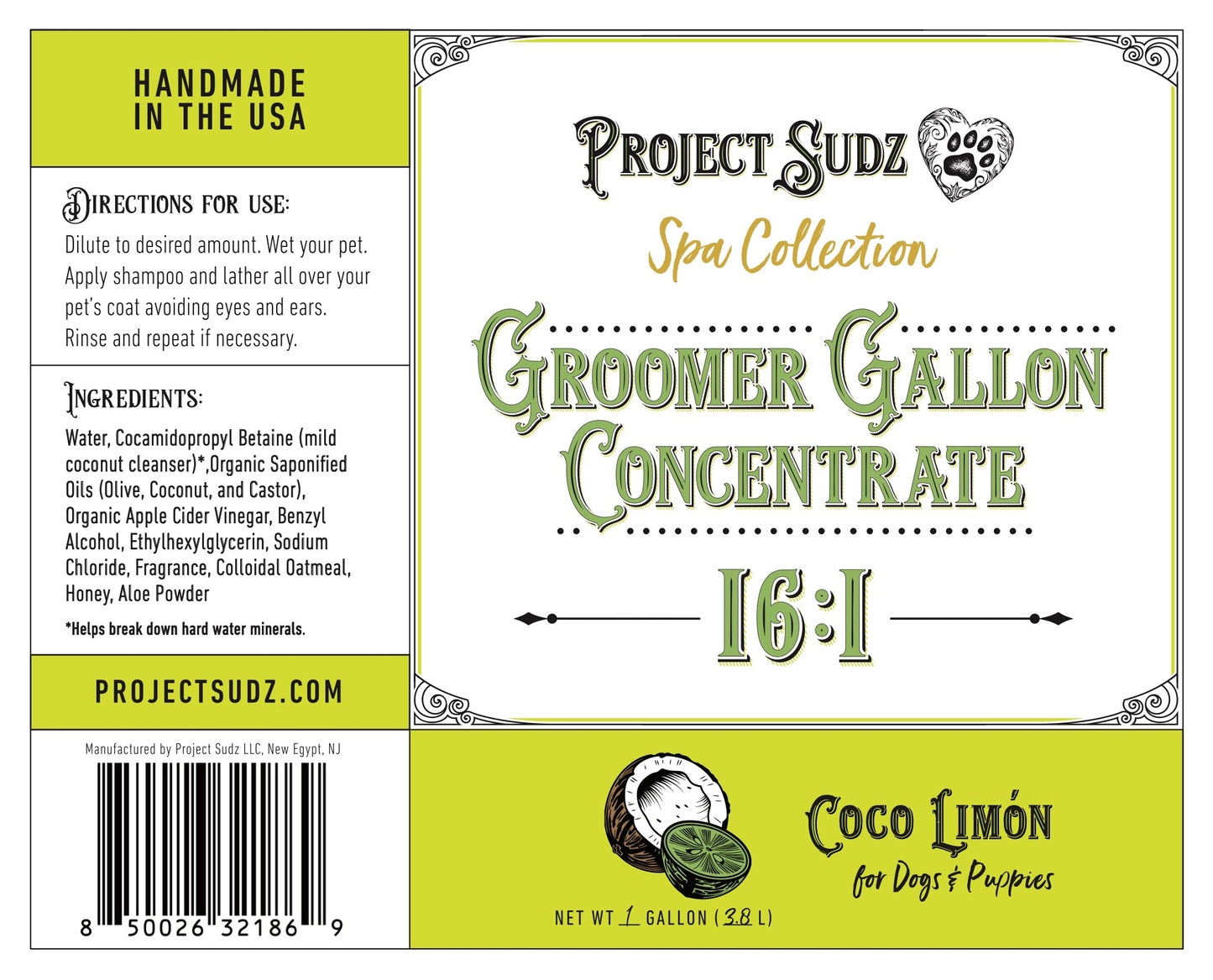 16:1 Groomer Gallon Concentrates