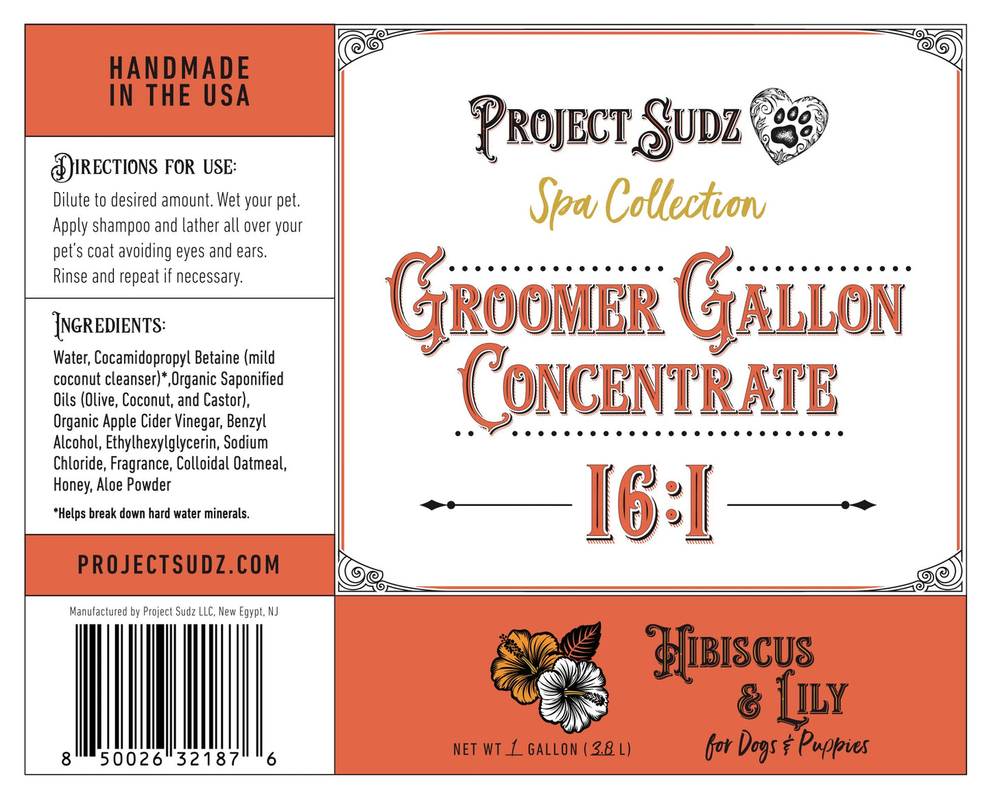 16:1 Groomer Gallon Concentrates
