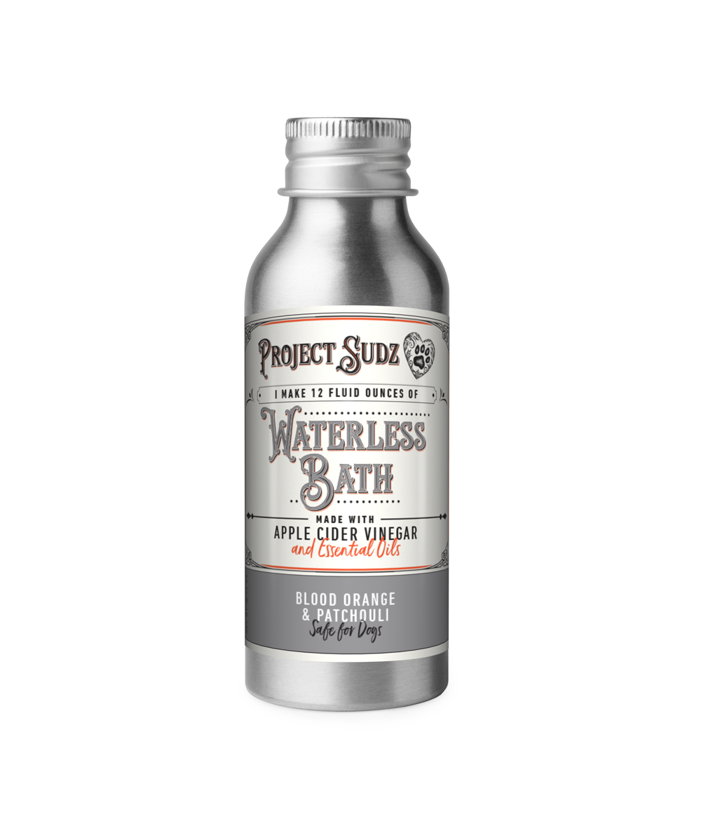 Waterless Bath Blood Orange and Patchouli Concentrate  4 oz