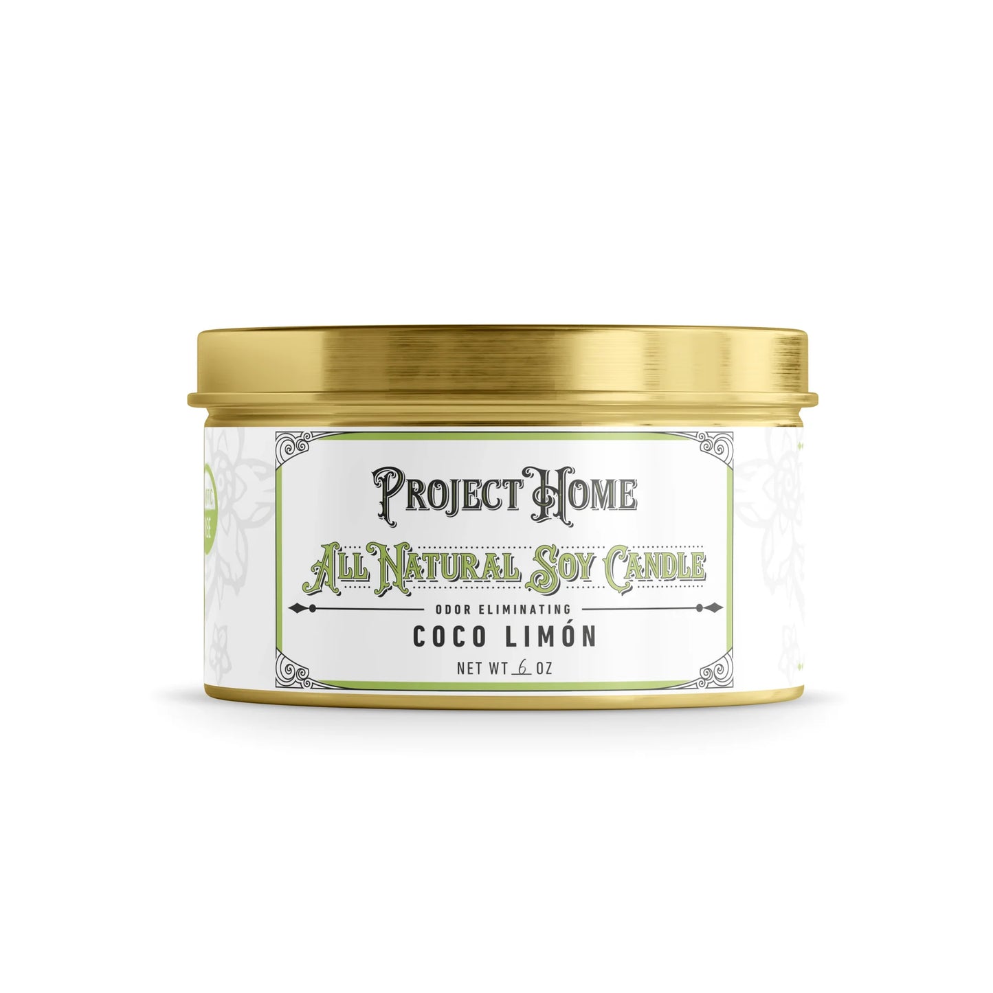 Pet Odor Fighting  Soy Candle - Coco Limone