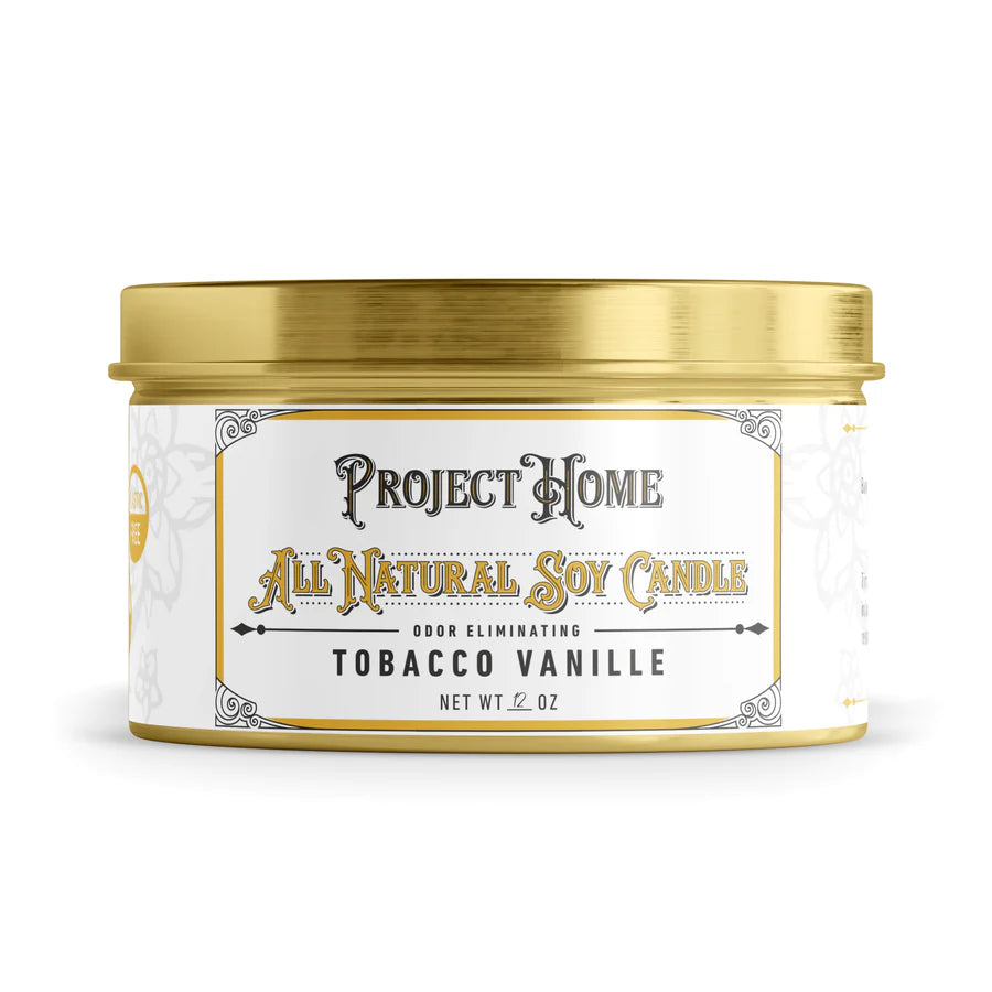 Pet Odor Fighting  Soy Candle Tobacco Vanille